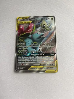 Pokemon TCG Celebi & Venusaur GX SM167 Promo LP-MP - Image 1