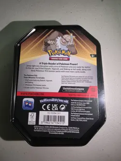 Pokemon TCG Triple Whammy Tins (Slaking/2024/New/Sealed) - Image 2