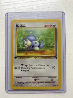 Pokemon 1st Edition Team Rocket (2000) - Dratini 53/82 - Common - NM - Image 1