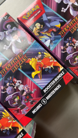 Pokemon TCG Scarlet & Violet DESTINED RIVALS Sealed Booster Bundle X 3!!! - Image 2