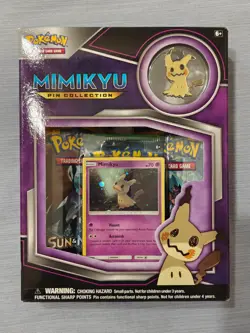 Pokemon TCG Mimikyu Premium PIN Collection Box - New Sealed - Image 1