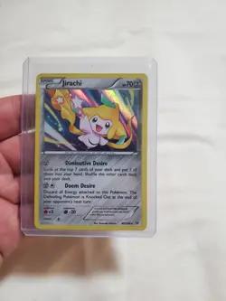 LP Pokemon Reverse Holo Jirachi 42/108 XY - Roaring Skies - Image 1