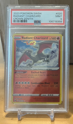 Pokemon - Crown Zenith - Radiant Charizard #20 PSA 9 - Image 1