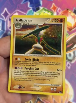 Pokemon Tcg Gallade 2/17 Pop Series 7 Holo Vintage Swirl - Image 1