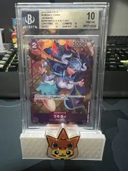 2022 one piece Romance Dawn Japanese #OP01093 Ulti R Alt Art BGS 10 - Image 1