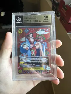 Boa Hancock OP14-112 SP Beckett 10 Pristine One Piece OP14-EB04 English - Image 1
