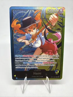 Nami - LEADER FOIL - Learn Together Deck - English OP11-041 NM - Image 1
