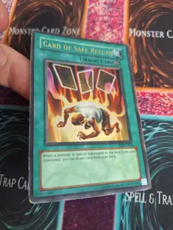 Yugioh Card of Safe Return LON-029 Ultra Rare Unlimited HP/DMG - Image 2