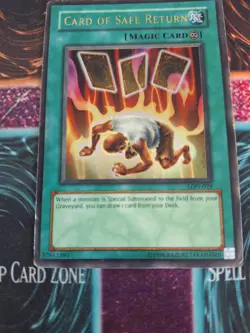 Yugioh Card of Safe Return LON-029 Ultra Rare Unlimited HP/DMG - Image 4