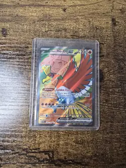 Pokemon Ethan's Ho-Oh EX DRI Full Art Ultra Rare Holo 230 HP 209/182 TCG Card - Image 1