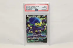 PSA 10 GEM MINT Grapploct V 072/073 Champion's Path FULL ART Pokemon Card L22 - Image 1