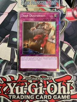 Trap Dustshoot Platinum Secret Rare RA04-EN121 Yugioh - Image 1