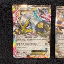 Pokemon Metagross EX & Aggron EX XY Holo Card Lot 2 Cards English - Image 2