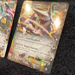 Pokemon Metagross EX & Aggron EX XY Holo Card Lot 2 Cards English - Image 5