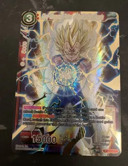 Dragon Ball Super Card Game Glory Obsessed Prince Of Destruction Vegeta P-063 PR - Image 2