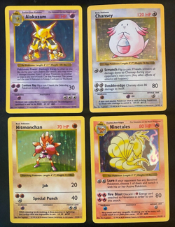 Pokemon TCG - Vintage WOTC - Base Set Shadowless Near-complete Holo Set 14 cards - Image 3