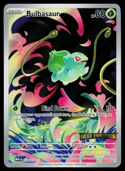 Bulbasaur - (Mega Evolution Stamped) Illustration Rare Miscellaneous Cards & Pro - Image 1