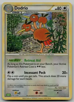 Dodrio Classic Collection Trading Card Game Classic 014/034 NM - Image 1