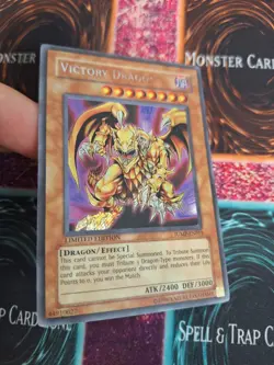 Yugioh Victory Dragon JUMP-EN011 Secret Rare Limited NM/LP - Image 2