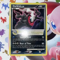 NON HOLO Darkrai DP24 Diamond and Pearl Black Star DVD Promo Pokemon Card - Image 1