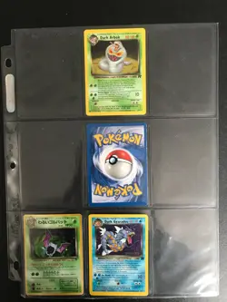 TEAM ROCKET Set 2000 Pokemon trading cards partially completed - Image 2