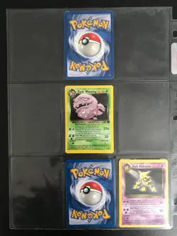 TEAM ROCKET Set 2000 Pokemon trading cards partially completed - Image 3