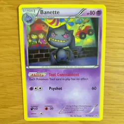 BANETTE 31/108 POKEMON CARD (XY ROARING SKIES SET) - Image 1