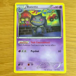 BANETTE 31/108 POKEMON CARD (XY ROARING SKIES SET) - Image 2