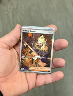 Pokemon Boss's Orders Special Illustration Rare Paldea Evolved Card 265/193 Gem - Image 4