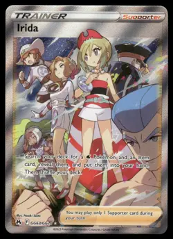 Pokemon Cards Irida GG63/GG70 Crown Zenith Galarian Gallery Rare Ultra NM *3 - Image 1