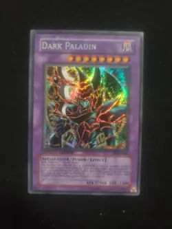 Yugioh Card TCG Dark Paladin DMG-001 Secret Rare Limited Edition Holo LP - Image 1