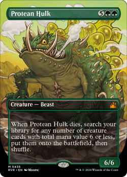 Protean Hulk (Anime Borderless) [Ravnica Remastered] Magic MTG - Image 1