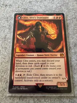 FIN0133 Clive, Ifrit's Dominant Final Fantasy Regular MtG - Image 1