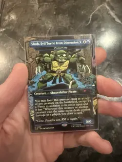 Slash, Evil Turtle from Dimension X - Pirated Copy Secret Lair Drop *R* - Image 1