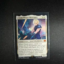 Cloud, Midgar Mercenary 10 - Magic The Gathering Final Fantasy ( Non Foil ) - Image 1
