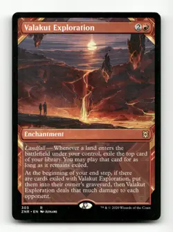 Valakut Exploration (Showcase) Zendikar Rising #303 Rare - Image 1