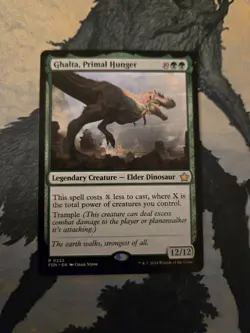 MTG FDN Ghalta, Primal Hunger NM - Image 1