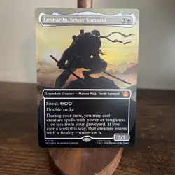 Leonardo, Sewer Samurai (Borderless) Teenage Mutant Ninja Turtles Regular - Image 1