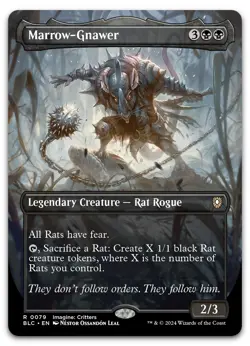 Marrow-Gnawer (Borderless) #79 (NM) Bloomburrow BLC Magic MTG - Image 1