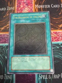 Yugioh The Beginning of the End PTDN-EN053 Ultimate Rare Unlimited LP - Image 1