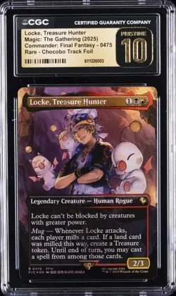 2025 MAGIC: THE GATHERING #0475 LOCKE, TREASURE HUNTER CGC 10 PERFECT - Image 1