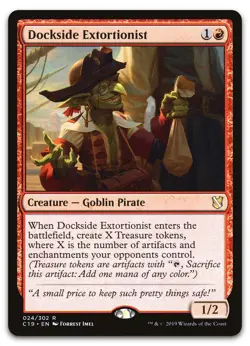 Dockside Extortionist #24 (NM) Commander 2019 C19 Magic MTG - Image 1