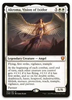 Akroma, Vision of Ixidor #2 (NM) Commander Legends CMR Magic MTG - Image 1