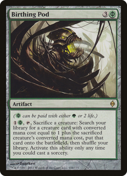 Birthing Pod #104 (MP) New Phyrexia NPH Magic MTG - Image 1