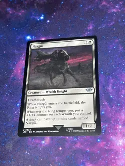 Nazgul (0338) #338 (NM) Lord of the Rings LTR Magic MTG - Image 1
