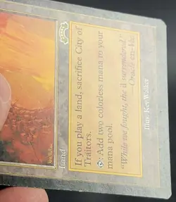 Magic The Gatherting MTG City of Traitors Rare Land Exodus MP- - Image 4