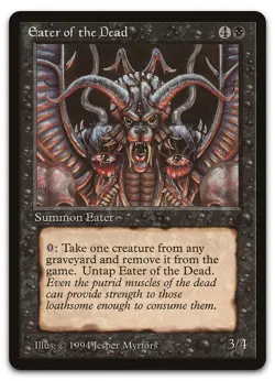 Eater of the Dead (LP) The Dark DRK Magic MTG - Image 1