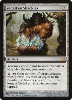 Vedalken Shackles #218 (MP) Modern Masters MMA Magic MTG - Image 1