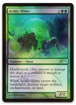 Acidic Slime #6 (Foil) (NM) FNM Promos FNM Magic MTG - Image 1