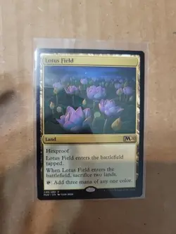 MTG - LOTUS FIELD - RARE - M20 - PROMO PACK - NM - Image 1